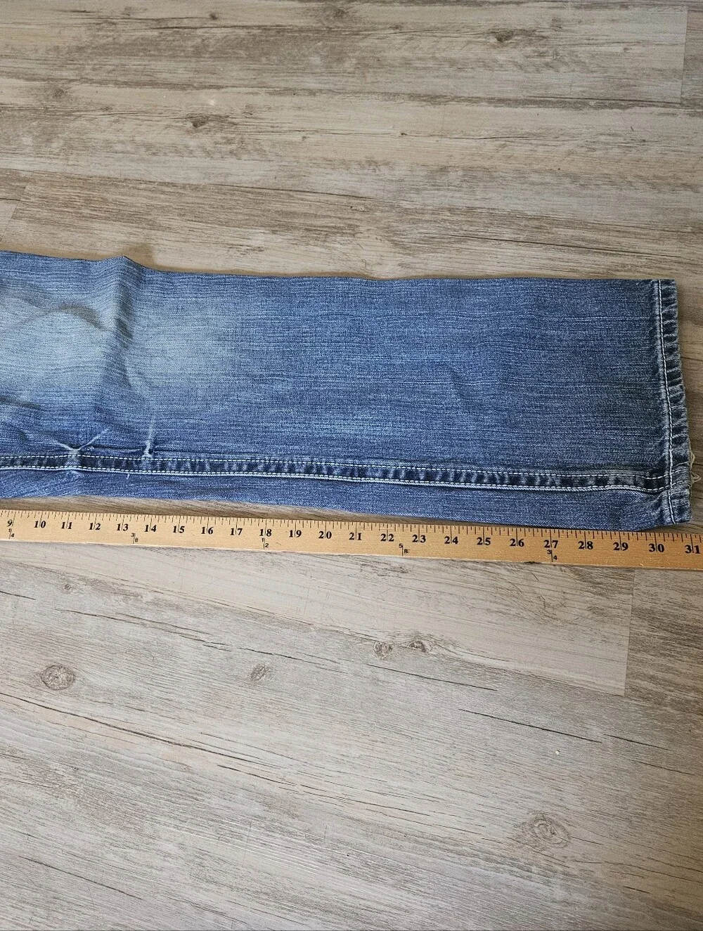 Ariat Men's M4 Low Rise Boot Blue Bootcut Demin Western Workwear Jeans 36x32